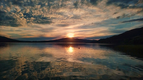 Sunset by CZDiver, Mondsee, Austriamondsee austria österreich salzkammergut lakeside lake see scenery sunset eveningdus