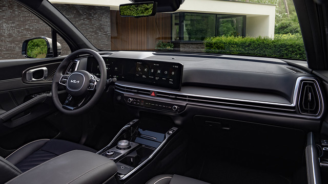Interior do KIA Sorento