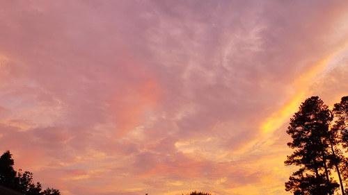 Sunset Clouds Over Waynesboro, GA 2 (2024-8-4) by Phaota2, Sunset Clouds Over Waynesboro, Georgia, taken on August 4th, 2024 by Elak Swindell with an old Samsu