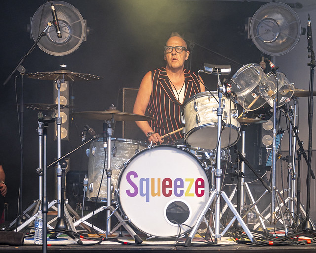 SQUEEZE KELVINGROVE BANDSTAND, GLASGOW 1st AUGUST 2023