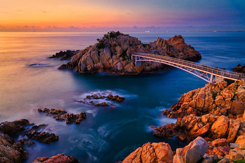 Sunrise at Daewangahm by JTeale, Ulsan, South Korea