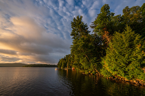 Papineau Lake cottage - 066 by Roman Boldyrev, cottage sunrise