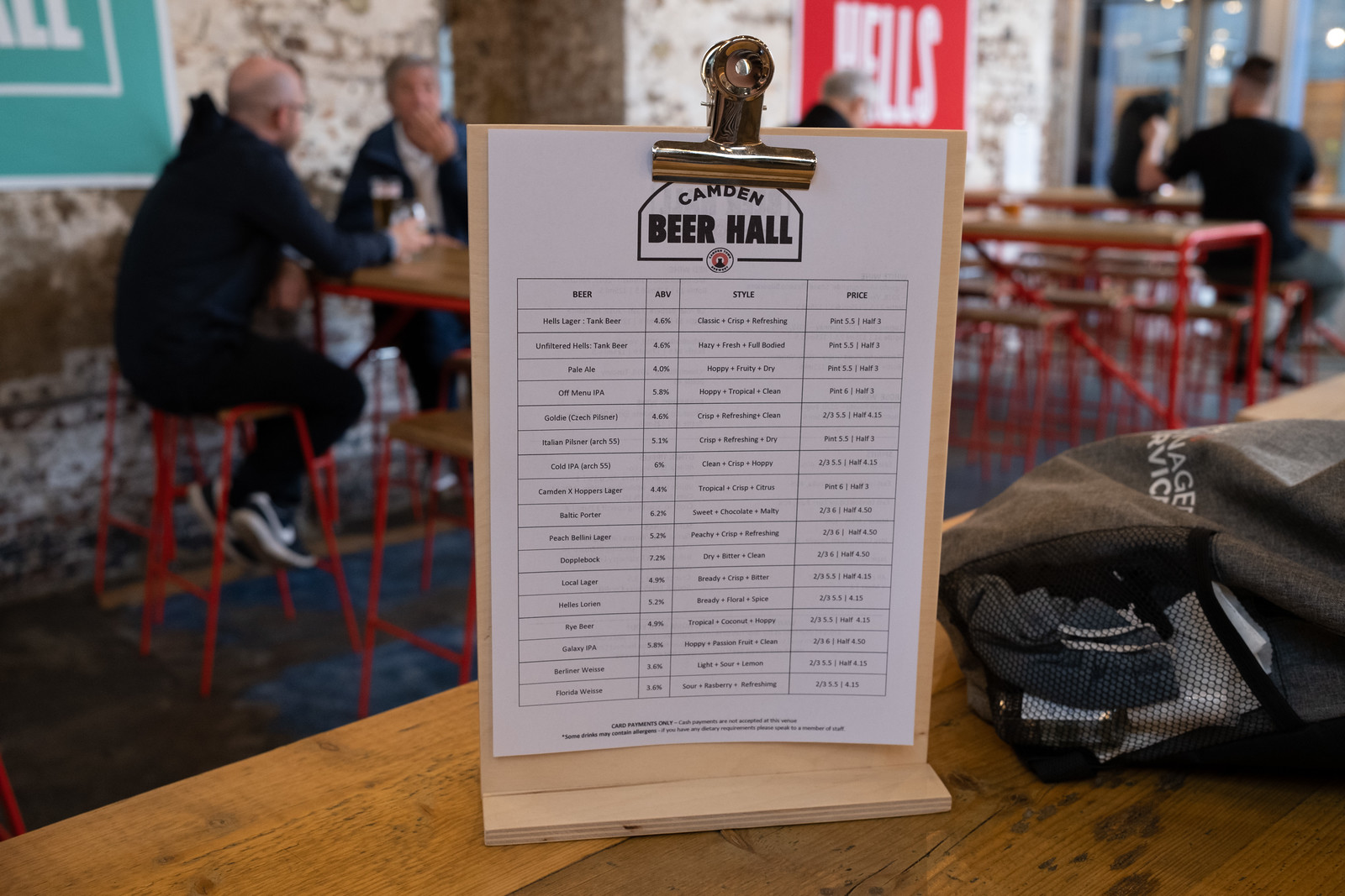 Camden Beer Hall