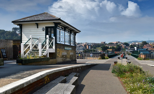 Old Signal Box Folkestone Harbour by Beardy Vulcan II, The Old Signal Box at Folkestone Harbour is a remarkable piece of history, dating back to 1915. It s