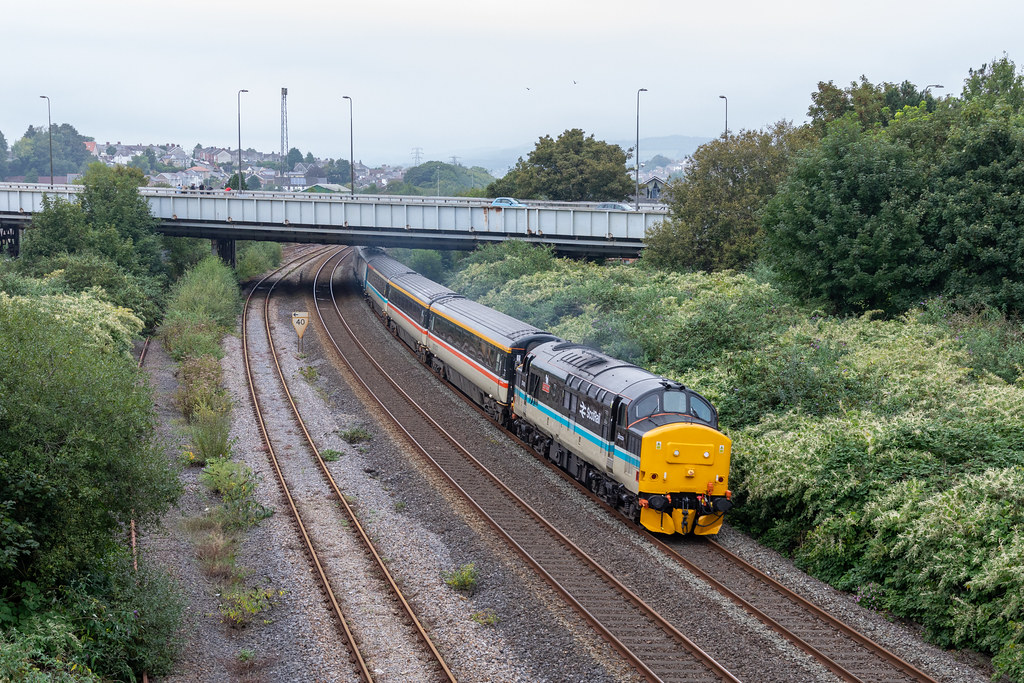 37409 + 37521 Briton Ferry 7-9-24 | Ashley Harris Taunton | Flickr