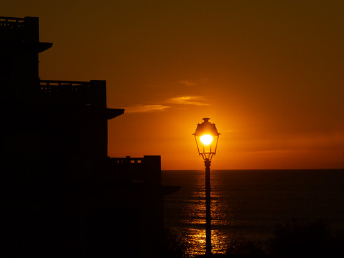 Sunset at Guéthary by DaveKav, Where better to spend the end of a day. guéthary guethary basque paysbasque france atlantic sunset d