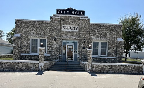 City Hall. Bird City, Kansas. A WPA project. | by devtmefl