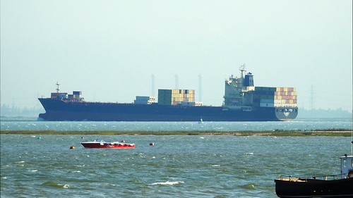 'MSC Levina III Container Ship on the Thames | by Oldpicruss