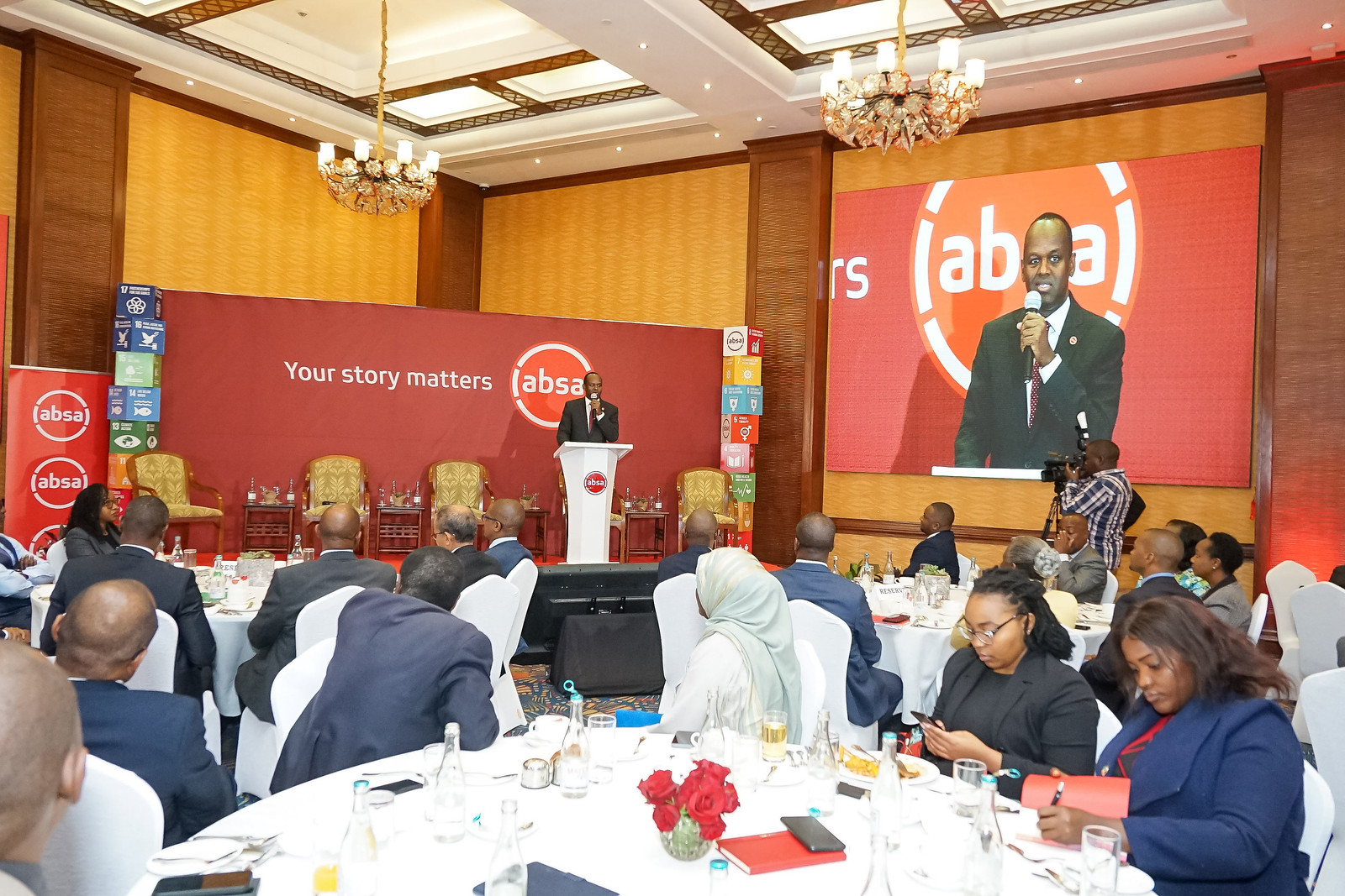 Absa Sustainability Report Launch held on 5th Sept 2024 at Serena Hotel ...