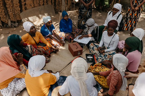 Women partake in socioeconomic activities at the Mocimboa Sede | by UNFPA in Mozambique