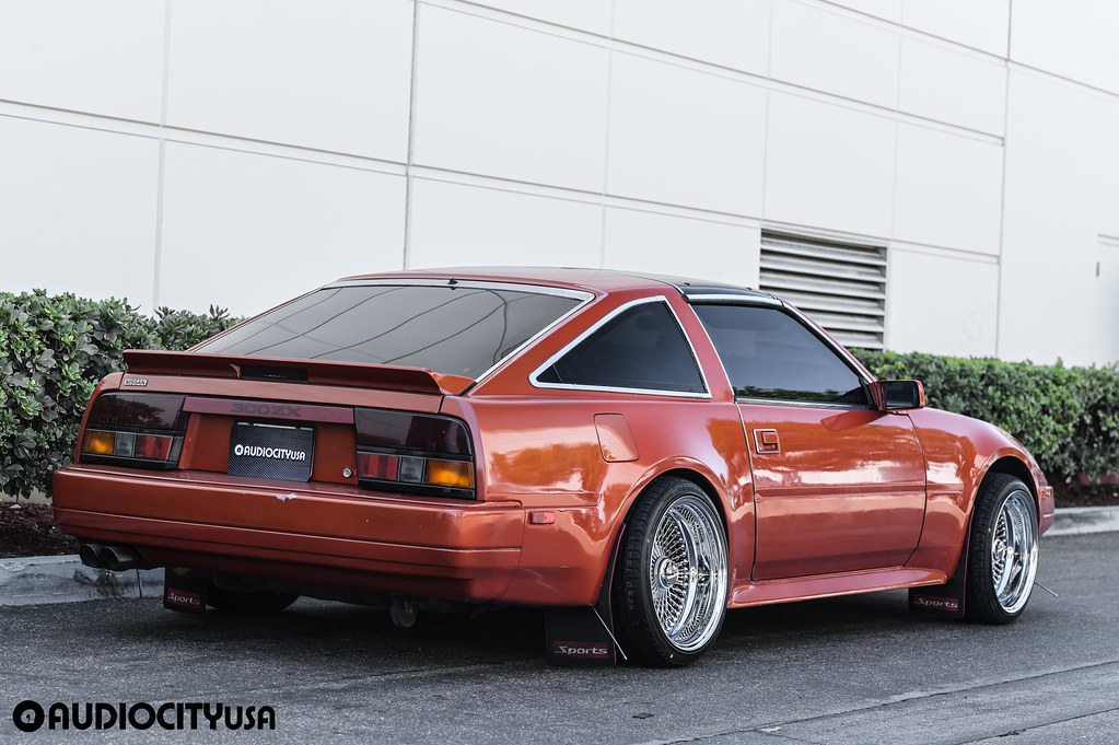 1985 Nissan 300ZX LA Wire Reverse 100-Spoke Straight Lace … | Flickr