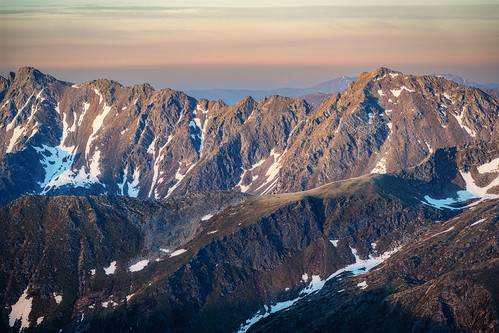 Morning on the ridges of the Schladminger Tauern by emilstrnadel, landscape morning mountains sunrise schladmingertauern nightclimbing deneck