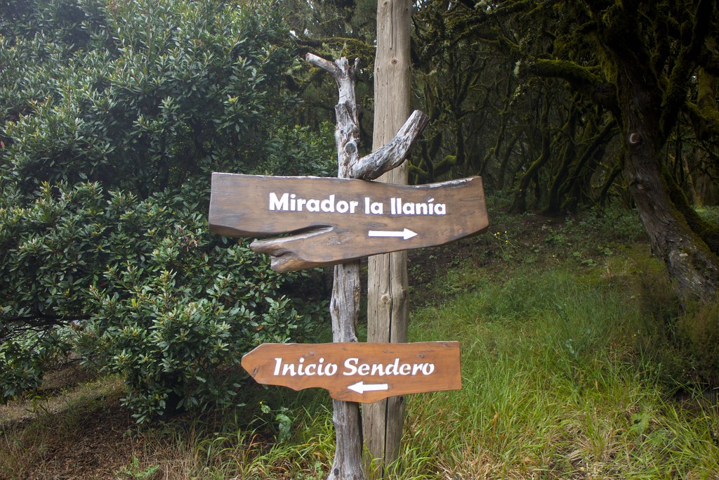Señales de senderos Señales de senderos