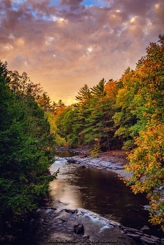 Wilson Stream in Willimantic Maine image m1a6240 by Greg from Maine, This image was taken in Willimantic, Maine from a bridge overlooking Wilson Stream. (image m1a6240)
