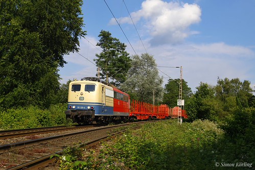 Die 151 129 auf einer ihrer letzten Fahrten bei DB Cargo | by nachschublok