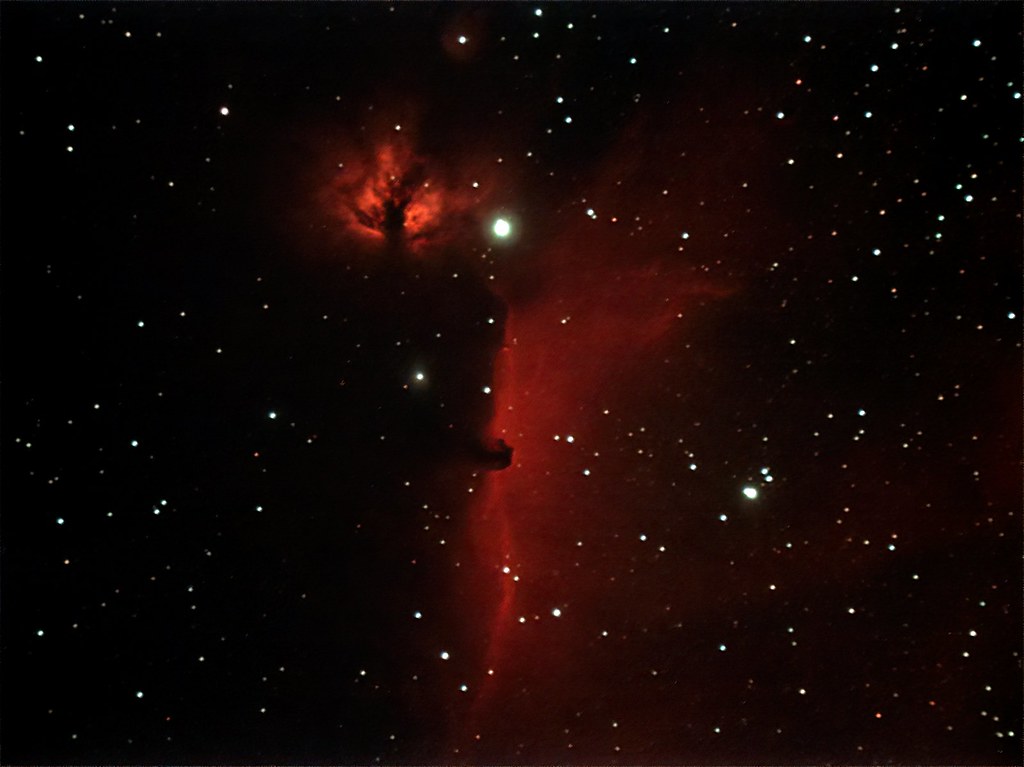 Horsehead and Flame Nebulae | Lance McIntosh | Flickr