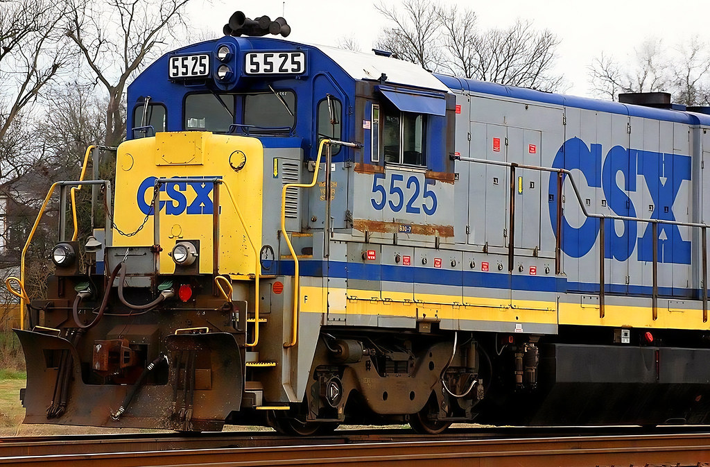 CSXT 5525 | In 2005, CSXT B30-7 5525 sits in Newberry, South… | Flickr