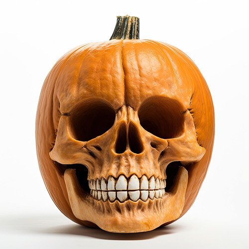 pumpkin skull | by Leo Reynolds