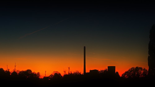 sunset (freehand, without a tripod) by T.Dittrich, Full-frame camera K1-II with DA★55mm F1.4 SDM works excellently, even in full-frame mode! The same a