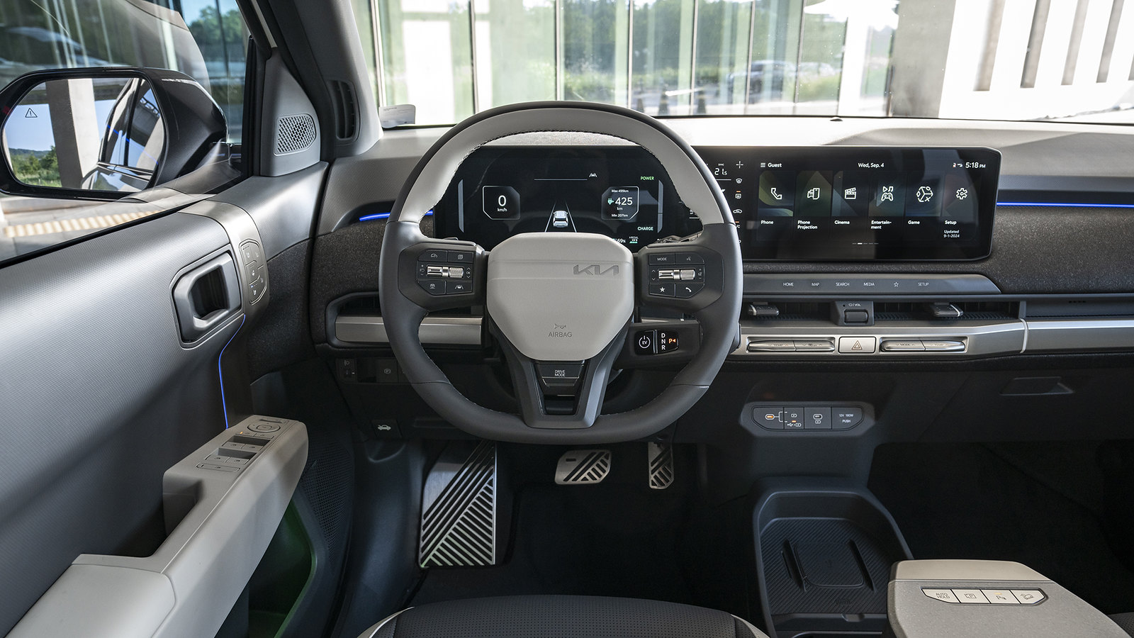 Sistemas de apoio à condução Kia EV3
