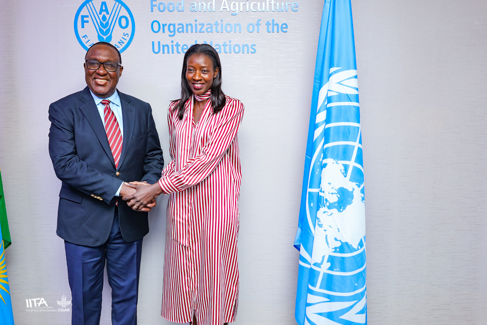 Dr. Simeon Ehui met with FAO Country Representative for Rw… | Flickr