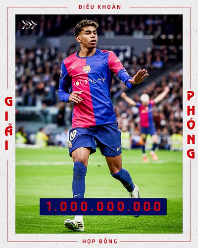 Contract release clause of LAMINE YAMAL: 1 billion EURO | by it.hoangchinh