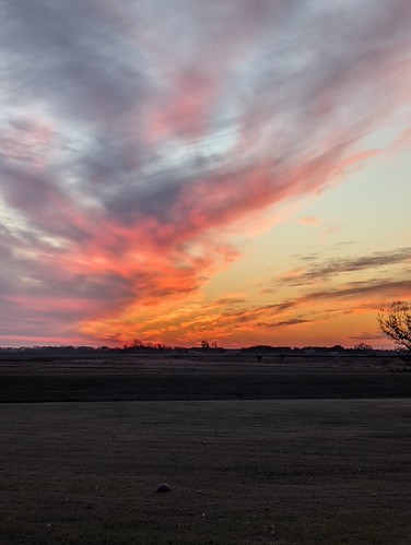 Nature's Birthday Present by mschrisdrose, Sunrise in Bloomfield Twp on my birthdayhorizonscalendar