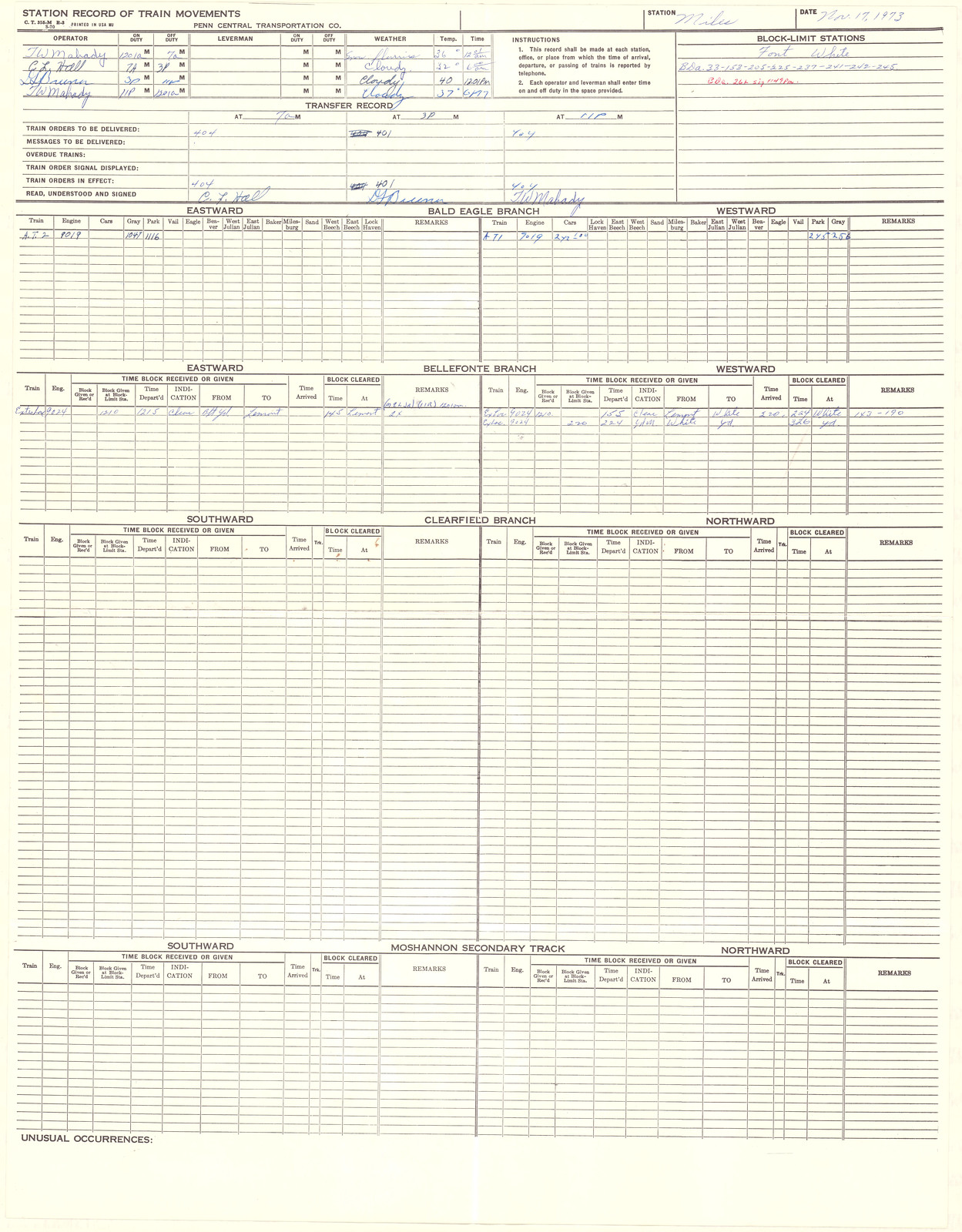 Rail Log Example Railroad Documents | Flickr