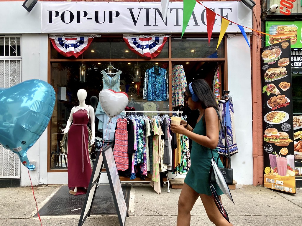 Pop-Up Vintage | Vintage clothing store seen in the Boerum H… | Flickr