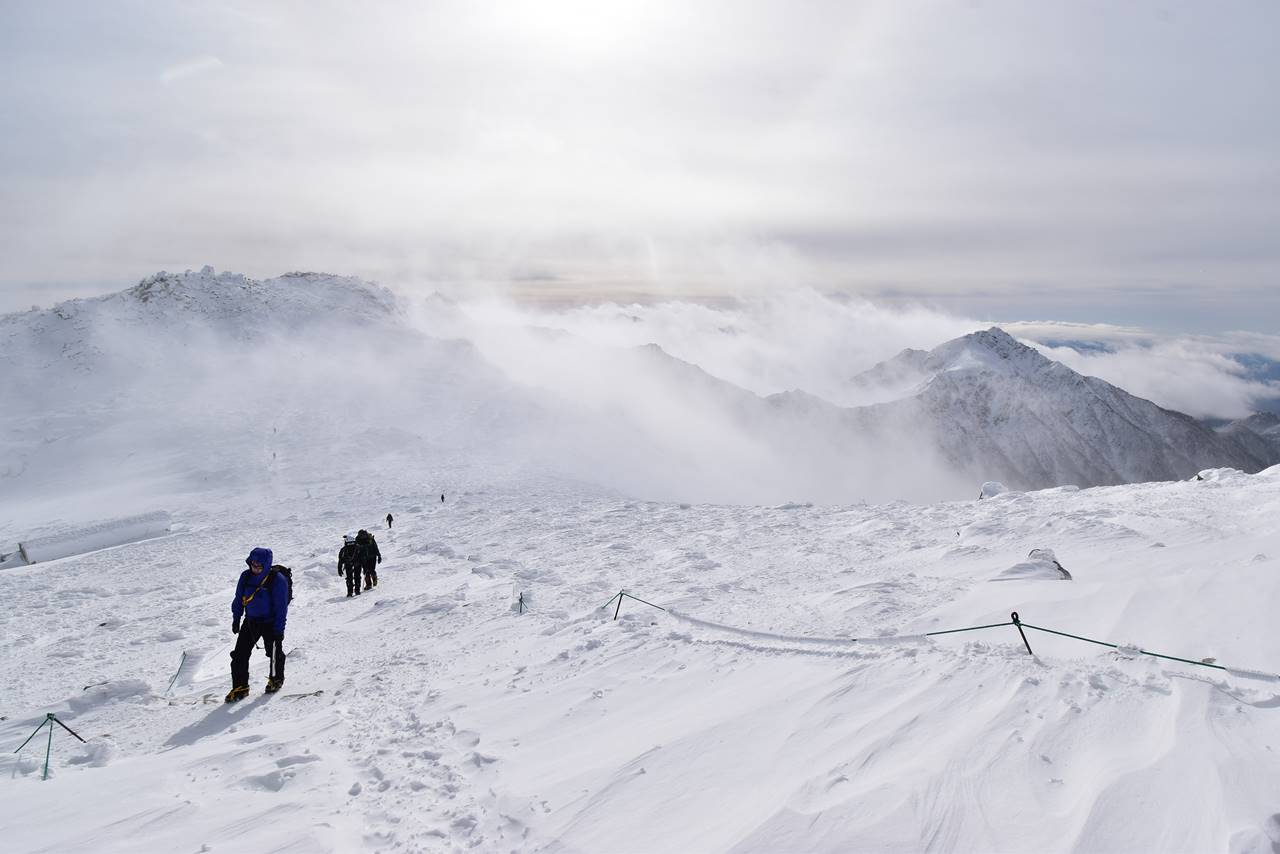 【中央アルプス】木曽駒ヶ岳 年末の強風雪山登山