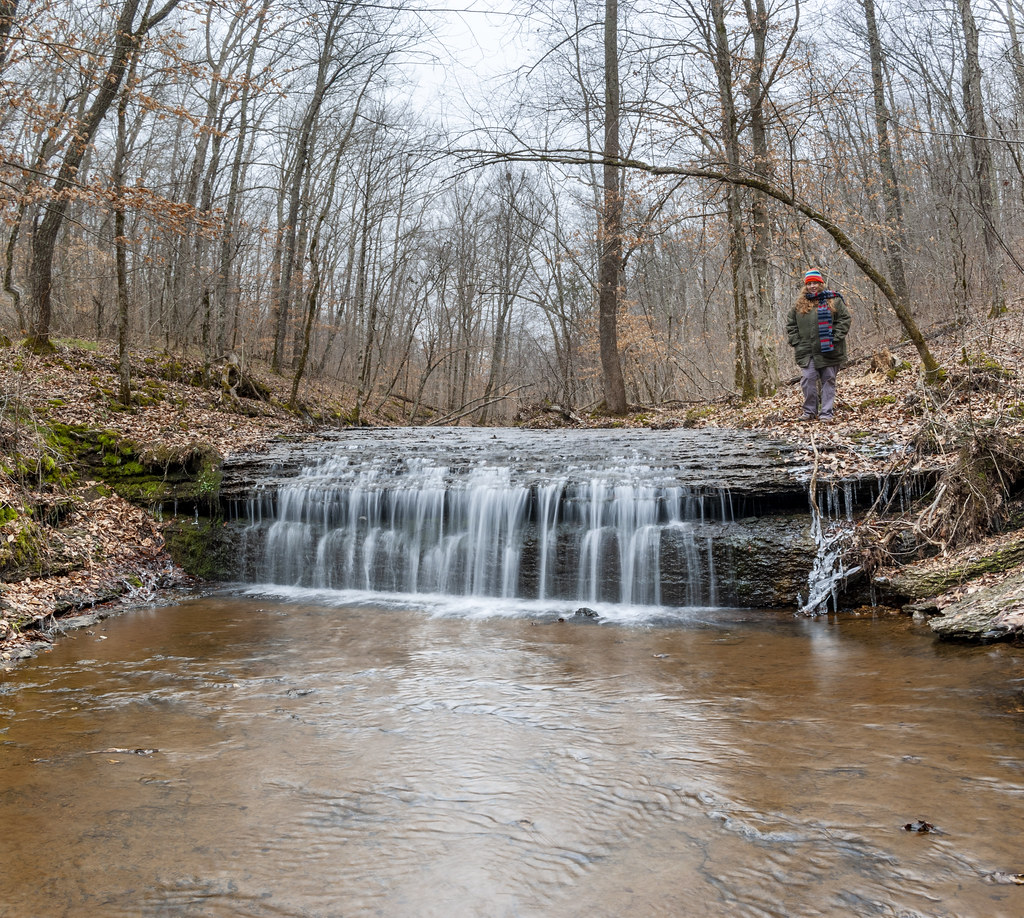 Alexis Lienhart, Unnamed waterfall, Stillhouse Hollow Falls State Natural Area, Maury County, Tennessee