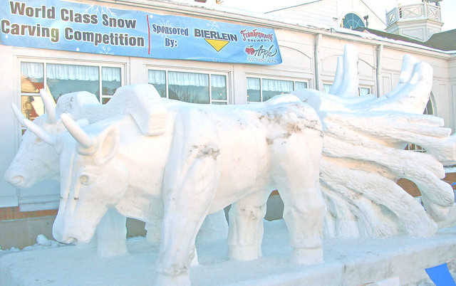 Frankenmuth Snowfest 2011 - Snow Sculpture B