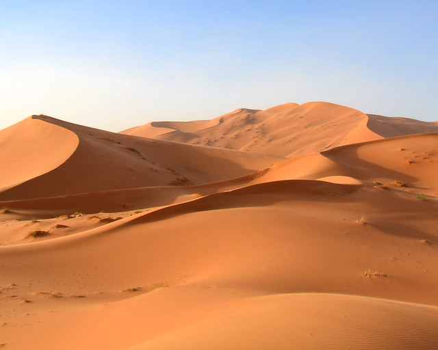 Dunas de Erg Chebbi en Marruecos