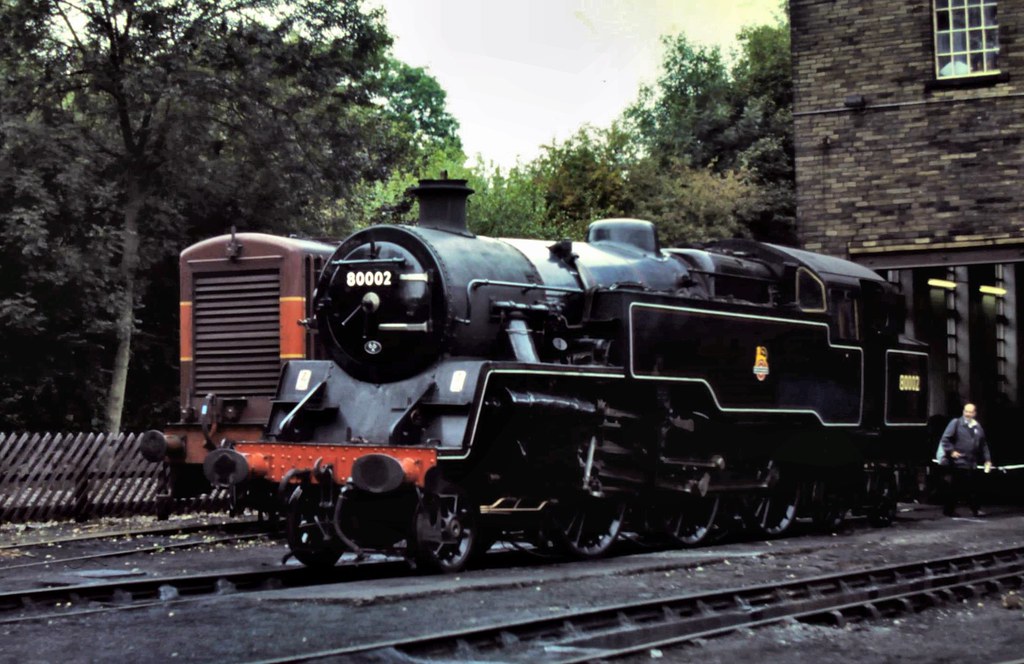 97-058 Ex-BR Standard 4MT 2-6-4T No. 80002 | Scan of a slide… | Flickr