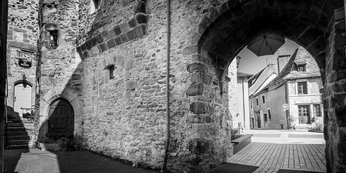France - Aveyron - Saint-Côme-d'Olt by Gaetan Bois, On the Camino De Santiago De Compostelaarchitecture blackwhite black white france europe urban lands