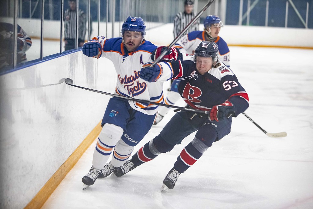 Ontech Ridgebacks AG2Q4573 | O/T Mens Hockey vs Brock Nov 14 2024 | Ontario Tech ...