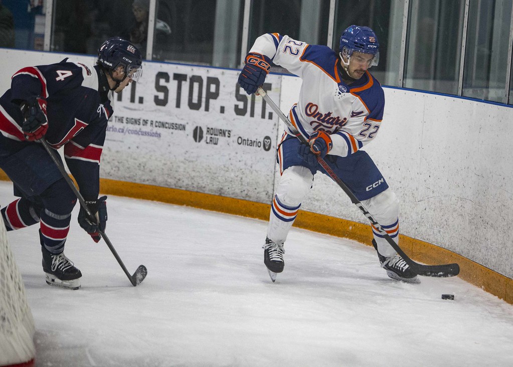 Ontech Ridgebacks AG2Q4730 | O/T Mens Hockey vs Brock Nov 14 2024 | Ontario Tech ...