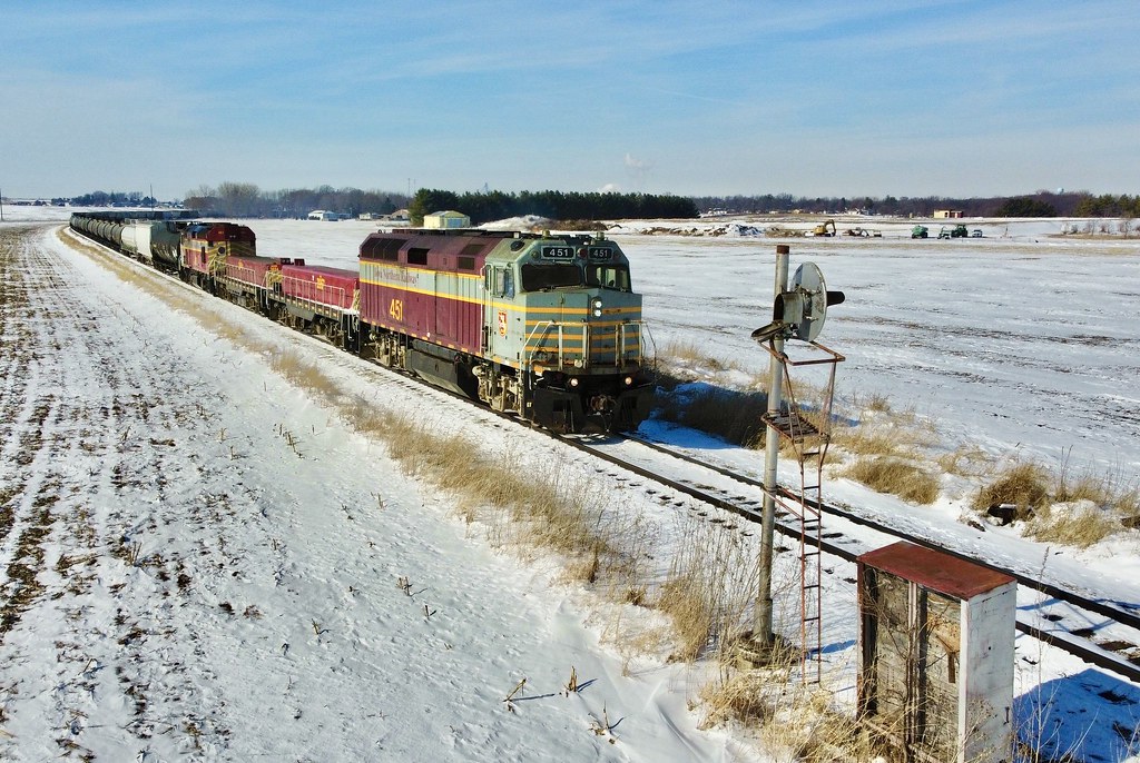 IANR 451 | Shell rock, IA - BUWA southbound | RootRail Photography | Flickr