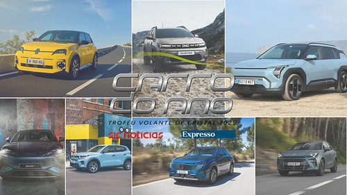 Sete finalistas disputam o Prémio Carro do Ano Portugal 2025