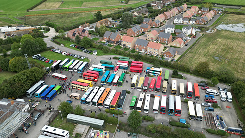 Showbus from above | by West Midlands Buses