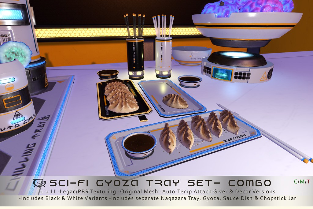 SciFi Gyoza Tray Set Combo