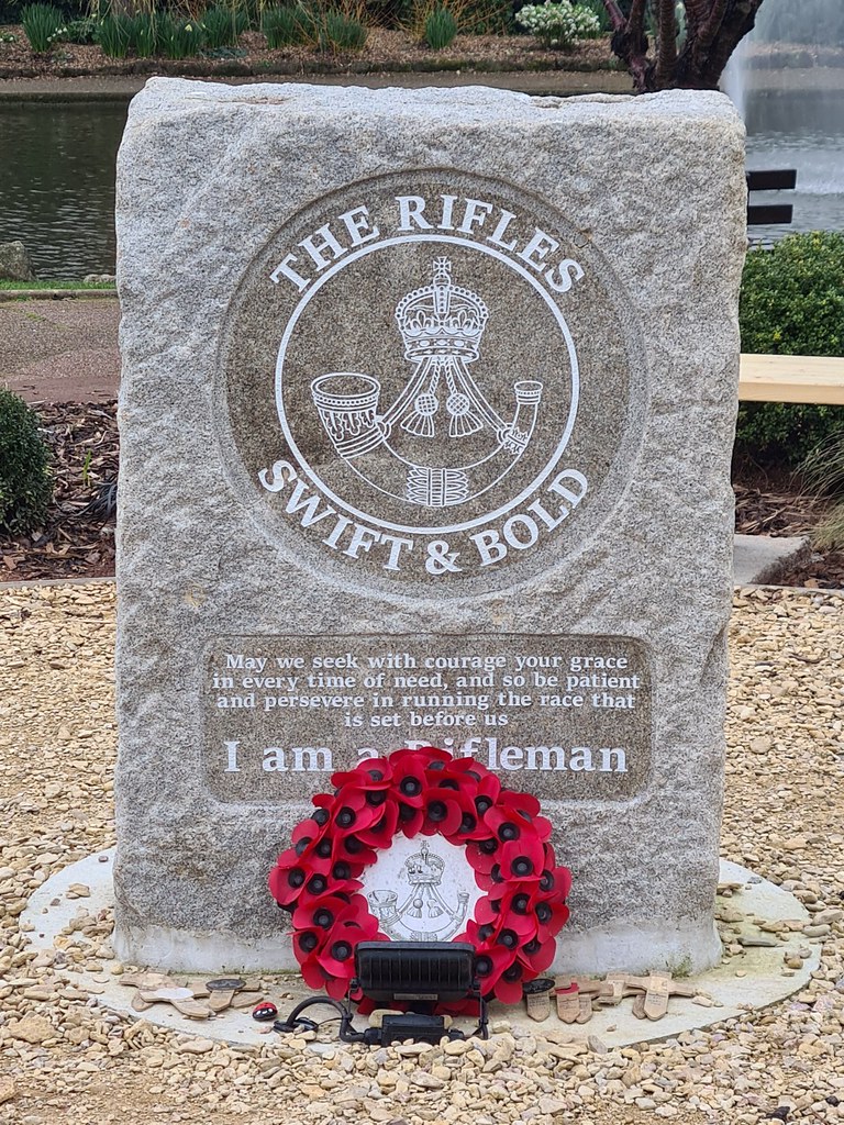 66/365 - a photo a day for 2025 | The Rifles Regiment Memori… | Flickr