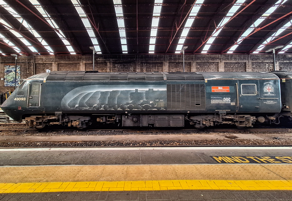 43093 Penzance 7th March 2025 | The stylish 43093 rests on t… | Flickr