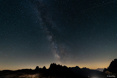 vue des Tre Cime di Lavaredo