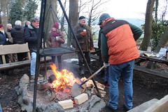 Raclette im Wald