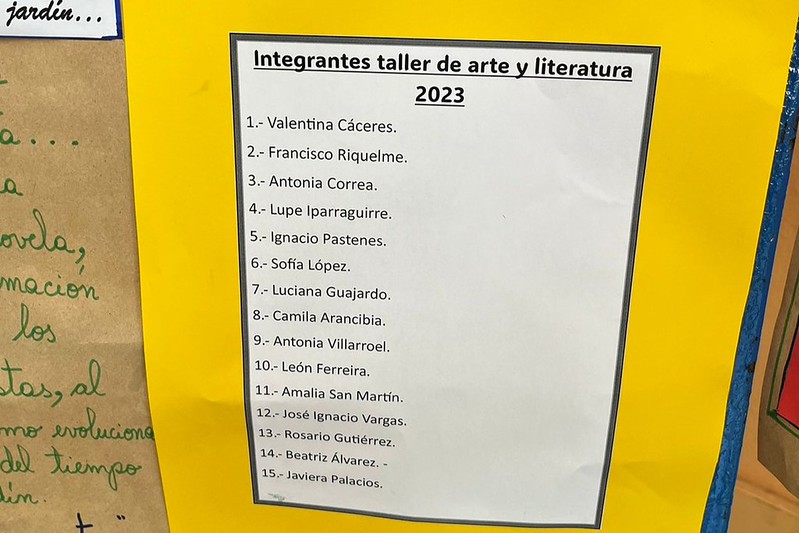 Cierre Taller de Artes y Literatura 2023