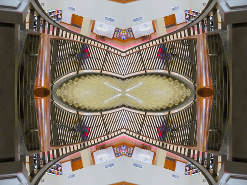 Library Stairway Railing Quadrant Kaleidoscope (26) | by Roger's quadrant kaleidoscopes