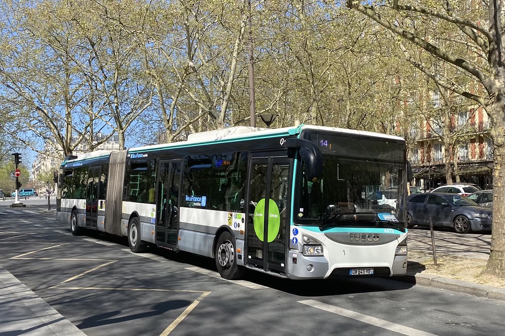 RATP - Urbanway 18 - 4475 - bus remplacement M14 | Skiper_TC | Flickr