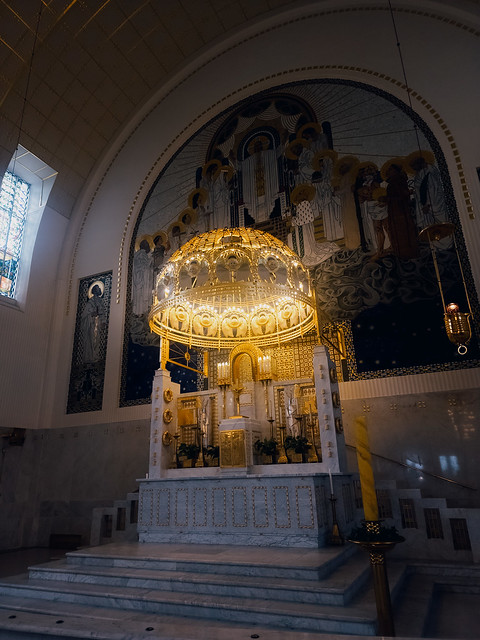 Ornate Altar in Austrian Chapel