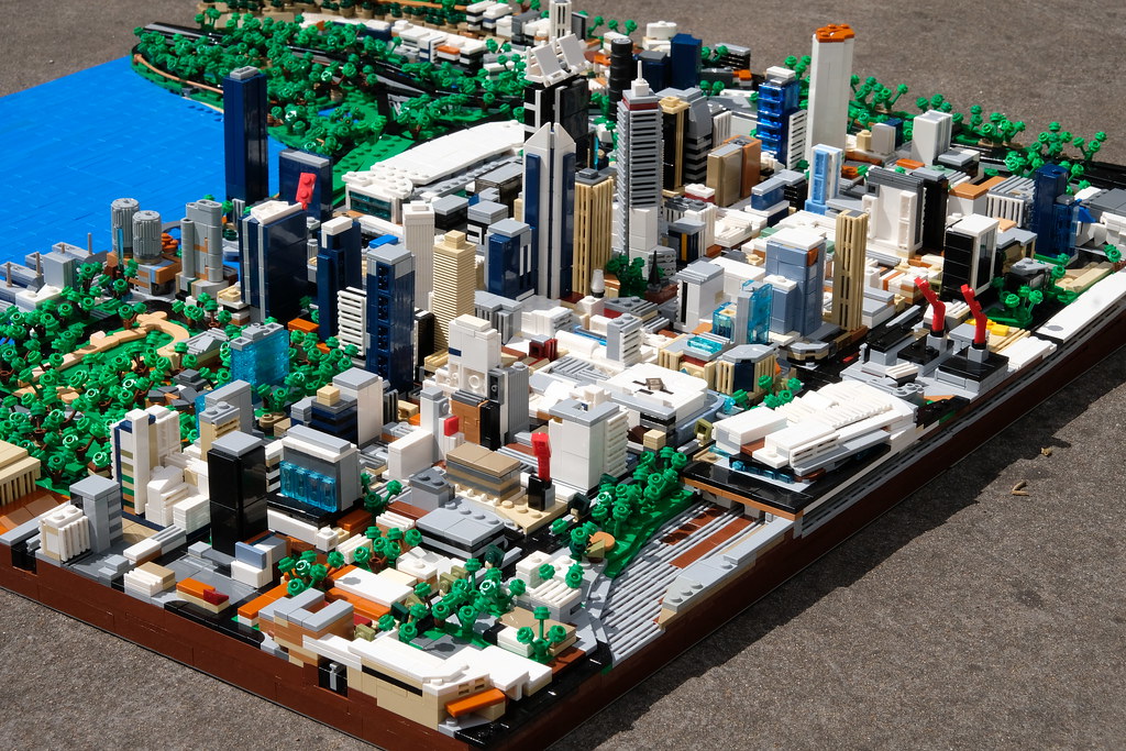 Model Scale Perth Project Perth Cityscape | Presenting a 1:2200 scale model of Perth C… | Flickr